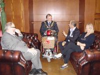 The Mayor of Waltham Forest, Cllr. Geoff Walker The Mayor of Waltham Forest