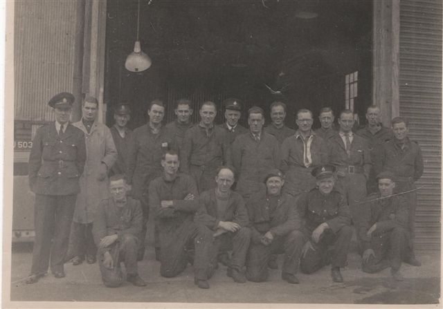 NFS, believed of Walthamstow,  taken at Barnet workshop 1945